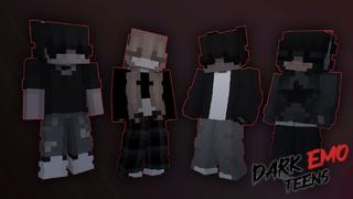 Thumbnail of the Minecraft Bedrock Marketplace product Dark Emo Teens created by Lua Studios.