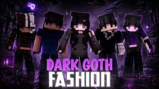 Thumbnail of the Minecraft Bedrock Marketplace product Dark Goth Fashion created by Lua Studios.