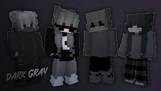 Thumbnail of the Minecraft Bedrock Marketplace product Dark Gray Fashion created by Lua Studios.