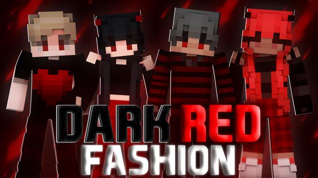 Thumbnail of the Minecraft Bedrock Marketplace product Dark Red Fashion created by Lua Studios.