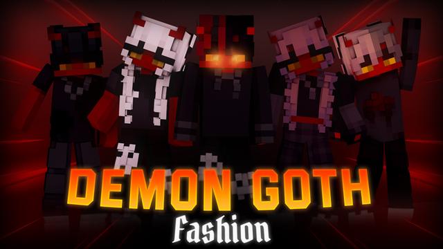 Thumbnail of the Minecraft Bedrock Marketplace product Demon Goth Fashion created by Lua Studios.