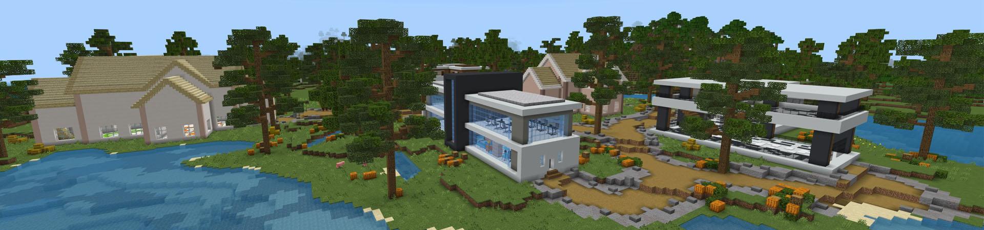 Panorama of the Minecraft Bedrock Marketplace product Gamer Life created by Lua Studios.