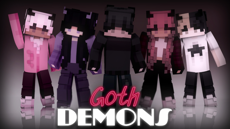 Thumbnail of the Minecraft Bedrock Marketplace product Goth Demons created by Lua Studios.