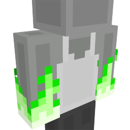 Thumbnail of the Minecraft Bedrock Marketplace product Lime Fire Hands created by Lua Studios.