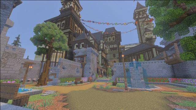 Screenshot of the Minecraft Bedrock Marketplace product Luararia Kingdom! created by Lua Studios.
