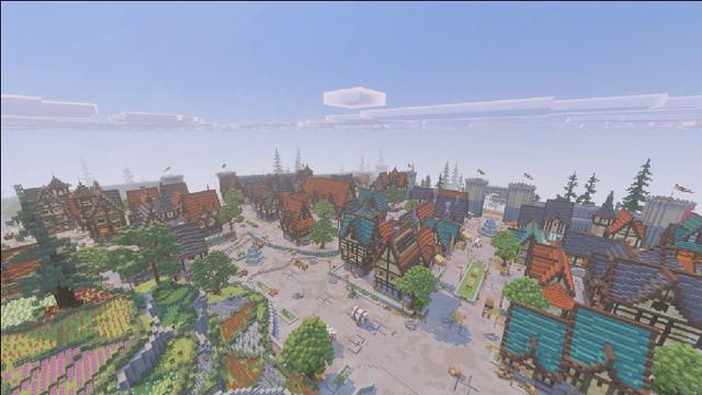 Screenshot of the Minecraft Bedrock Marketplace product Luararia Kingdom! created by Lua Studios.