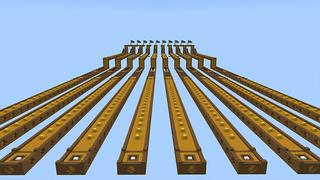 Screenshot of the Minecraft Bedrock Marketplace product Lucky Block Race created by Lua Studios.