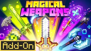 Thumbnail of the Minecraft Bedrock Marketplace product Magical Weapons! created by Lua Studios.