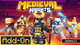 Thumbnail of the Minecraft Bedrock Marketplace product Medieval Knights! created by Lua Studios.