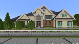 Screenshot of the Minecraft Bedrock Marketplace product Modern Mansions+ created by Lua Studios.
