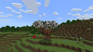 Screenshot of the Minecraft Bedrock Marketplace product Mountable Pets! created by Lua Studios.