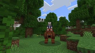 Screenshot of the Minecraft Bedrock Marketplace product Mountable Pets! created by Lua Studios.