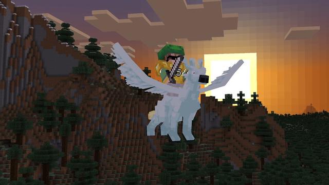 Screenshot of the Minecraft Bedrock Marketplace product Mythical Pets created by Lua Studios.