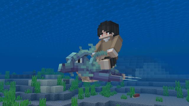 Screenshot of the Minecraft Bedrock Marketplace product Mythical Pets created by Lua Studios.