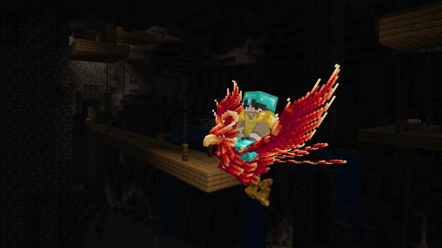 Screenshot of the Minecraft Bedrock Marketplace product Mythical Pets created by Lua Studios.