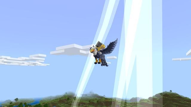 Screenshot of the Minecraft Bedrock Marketplace product Mythical Pets created by Lua Studios.