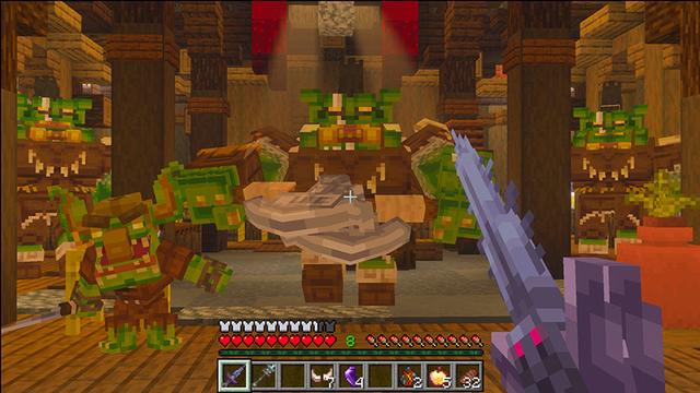 Screenshot of the Minecraft Bedrock Marketplace product Mythics & Magic! created by Lua Studios.