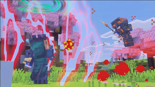Screenshot of the Minecraft Bedrock Marketplace product Mythics & Magic! created by Lua Studios.