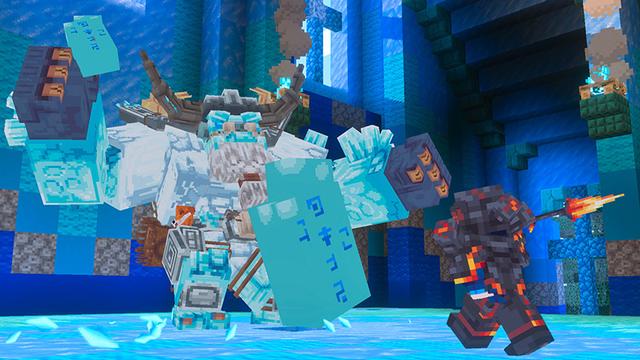Screenshot of the Minecraft Bedrock Marketplace product Mythics & Magic! created by Lua Studios.