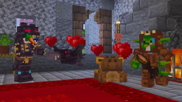 Screenshot of the Minecraft Bedrock Marketplace product Mythics & Magic! created by Lua Studios.