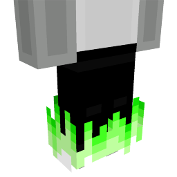 Thumbnail of the Minecraft Bedrock Marketplace product Neon Lime Fire Pants created by Lua Studios.