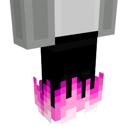 Thumbnail of the Minecraft Bedrock Marketplace product Neon Pink Fire Pants created by Lua Studios.