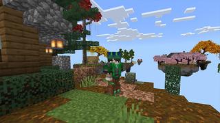 Screenshot of the Minecraft Bedrock Marketplace product ONE BLOCK created by Lua Studios.