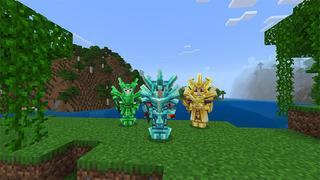 Screenshot of the Minecraft Bedrock Marketplace product Ore Armor Expansion! created by Lua Studios.