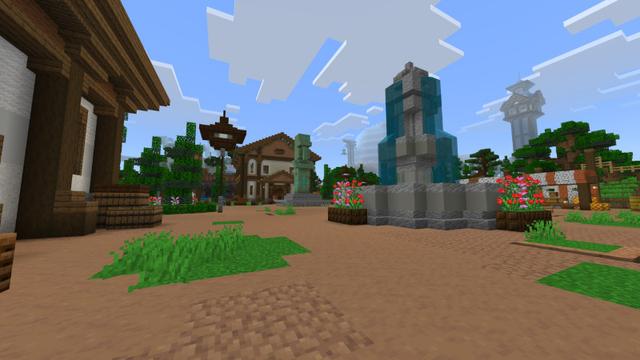 Screenshot of the Minecraft Bedrock Marketplace product Perfect Starter Base! created by Lua Studios.