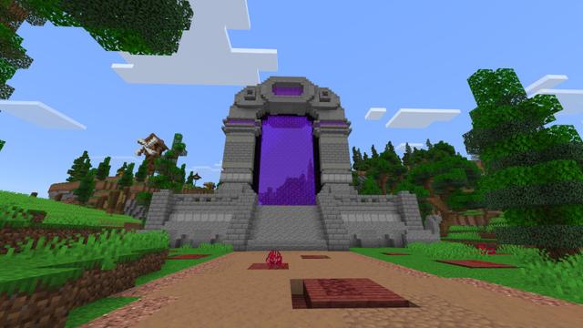 Screenshot of the Minecraft Bedrock Marketplace product Perfect Starter Base! created by Lua Studios.