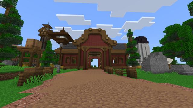 Screenshot of the Minecraft Bedrock Marketplace product Perfect Starter Base! created by Lua Studios.
