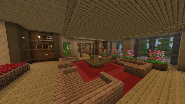 Screenshot of the Minecraft Bedrock Marketplace product Perfect Starter Base! created by Lua Studios.