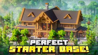 Thumbnail of the Minecraft Bedrock Marketplace product Base de départ parfaite ! created by Lua Studios.