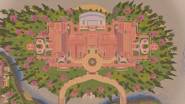 Screenshot of the Minecraft Bedrock Marketplace product Pinktopia created by Lua Studios.