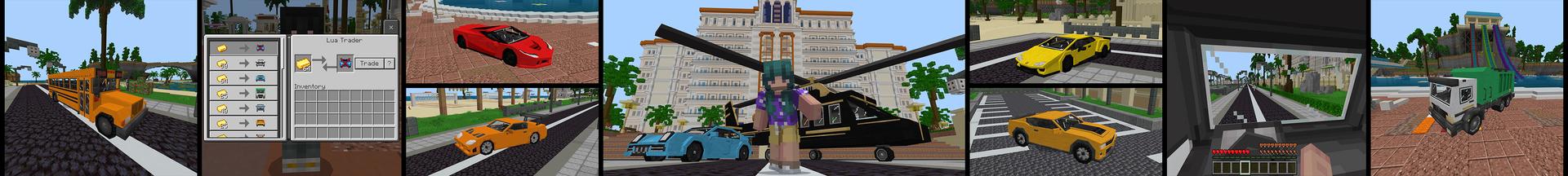 Panorama of the Minecraft Bedrock Marketplace product Player Paradise! created by Lua Studios.