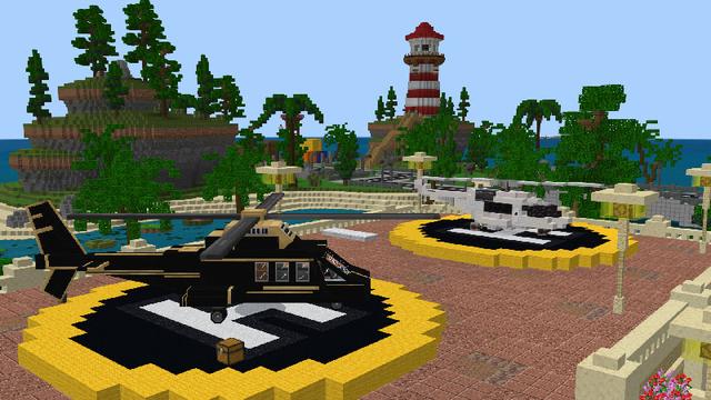 Screenshot of the Minecraft Bedrock Marketplace product Player Paradise! created by Lua Studios.