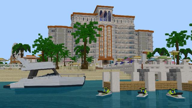 Screenshot of the Minecraft Bedrock Marketplace product Player Paradise! created by Lua Studios.