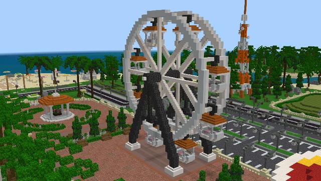 Screenshot of the Minecraft Bedrock Marketplace product Player Paradise! created by Lua Studios.