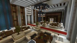 Screenshot of the Minecraft Bedrock Marketplace product Rich Bunker created by Lua Studios.