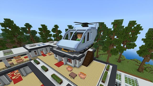 Screenshot of the Minecraft Bedrock Marketplace product Rich Life created by Lua Studios.