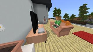 Screenshot of the Minecraft Bedrock Marketplace product Rich Life created by Lua Studios.