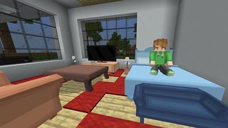 Screenshot of the Minecraft Bedrock Marketplace product Rich Life created by Lua Studios.