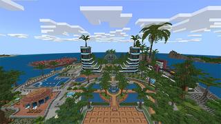 Screenshot of the Minecraft Bedrock Marketplace product Sallys Resort Roleplay! created by Lua Studios.