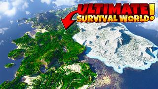 Thumbnail of the Minecraft Bedrock Marketplace product ULTIMATE Survival World! created by Lua Studios.