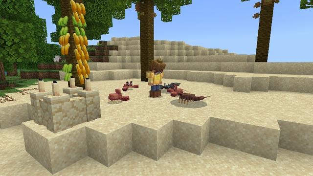 Screenshot of the Minecraft Bedrock Marketplace product Cooking created by Lunar Client.