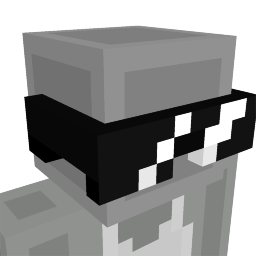 Thumbnail of the Minecraft Bedrock Marketplace product Cool Black Glasses created by Lunar Client.