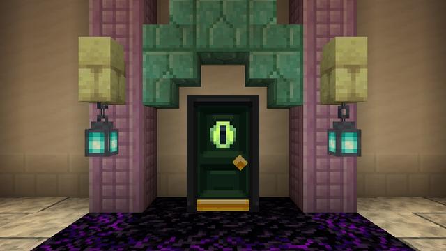 Screenshot of the Minecraft Bedrock Marketplace product Ender Rooms created by Lunar Client.