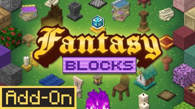 Thumbnail of the Minecraft Bedrock Marketplace product Fantasy Blocks created by Lunar Client.