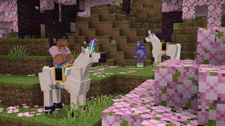 Screenshot of the Minecraft Bedrock Marketplace product Mythical Beasts Add-On created by Lunar Client.