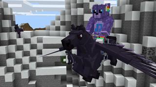 Screenshot of the Minecraft Bedrock Marketplace product Mythical Beasts Add-On created by Lunar Client.